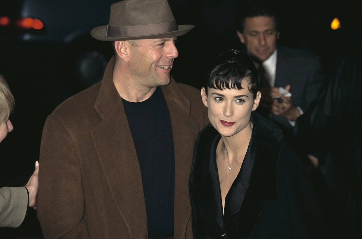 Demi Moore and Bruce Willis 