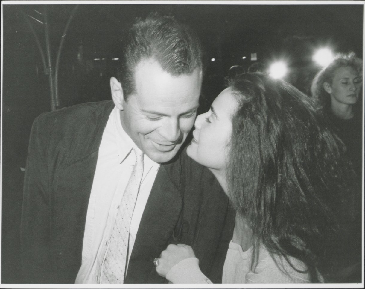 Bruce Willis and Demi Moore