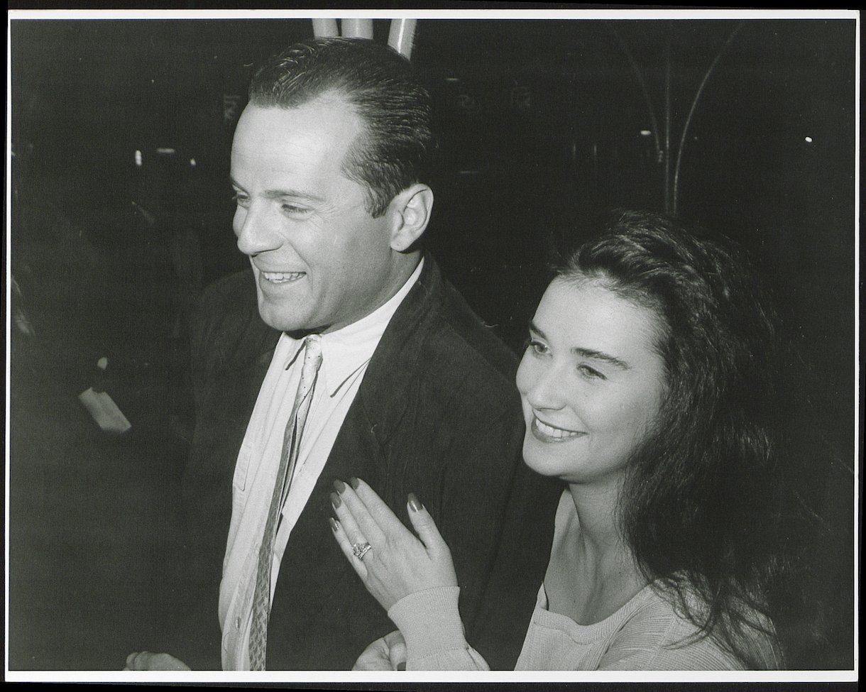 Demi Moore and Bruce Willis, circa 1990