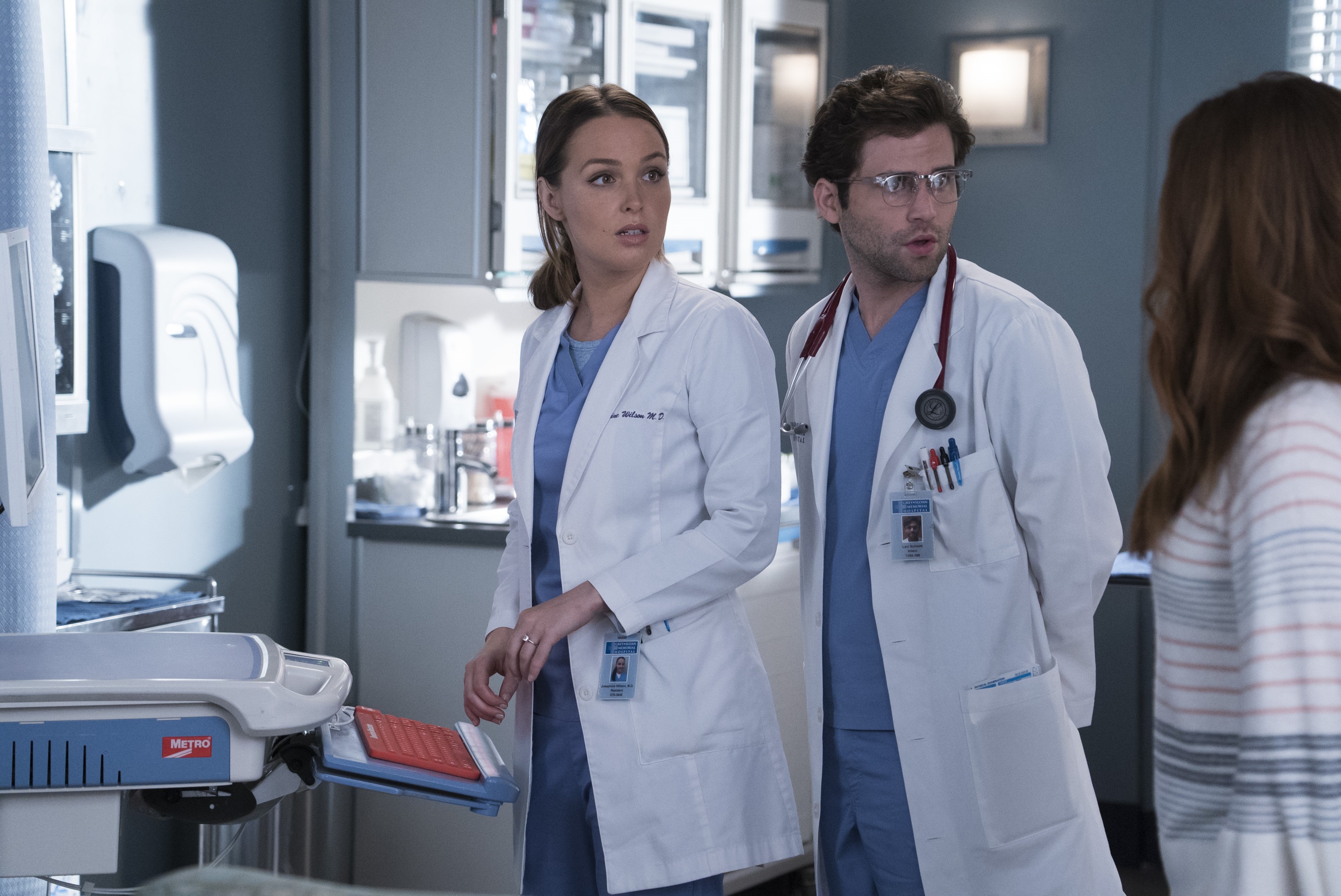 'Grey's Anatomy' Camilla Luddington and Jake Borelli