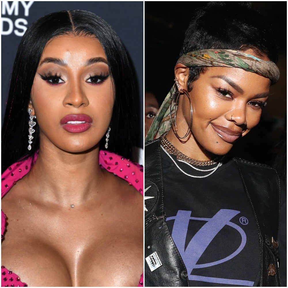 Cardi B and Teyana Taylor