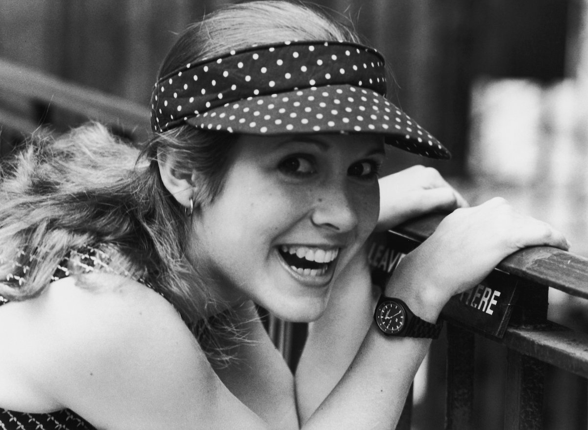 Carrie Fisher in 1980