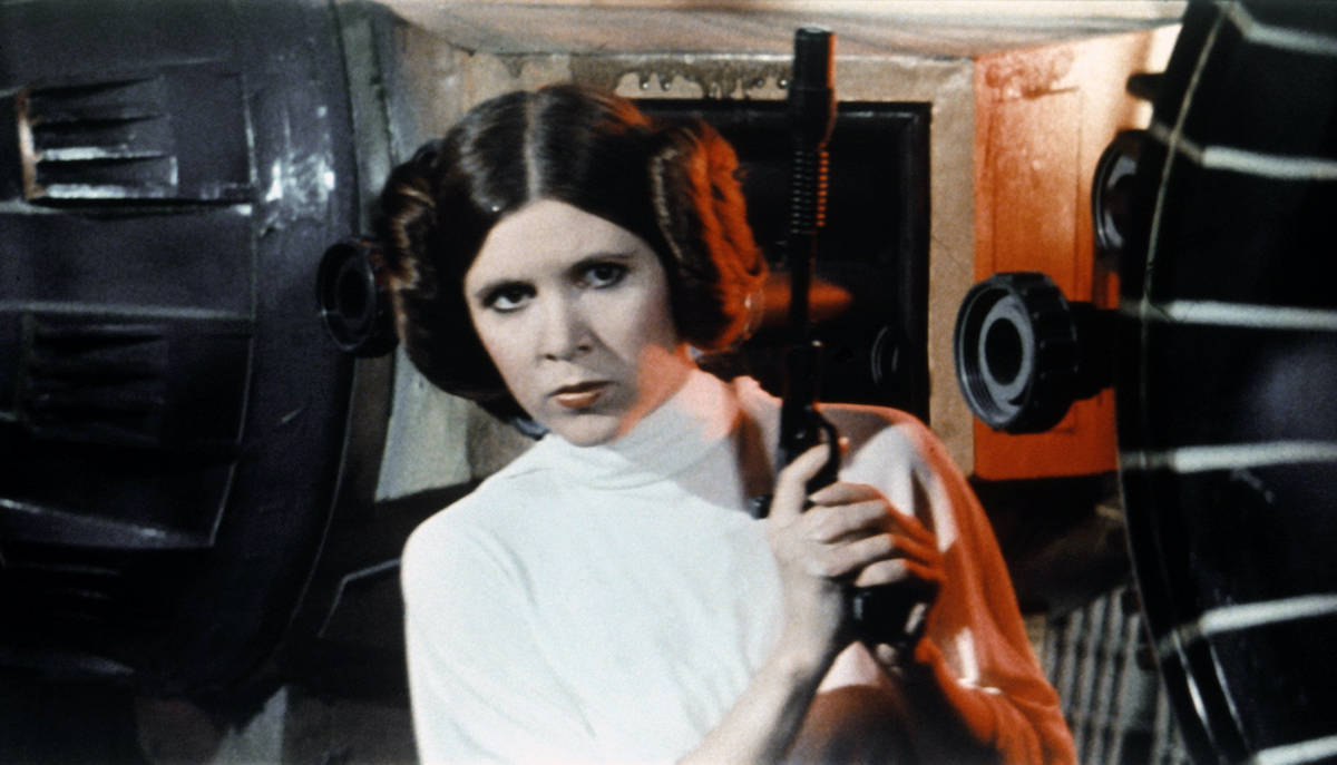 Carrie Fisher in 'Star Wars: Episode IV -- A New Hope'