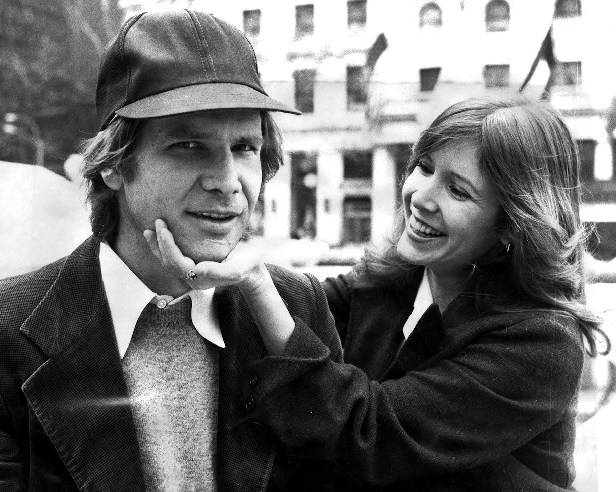 Harrison Ford and Carrie Fisher