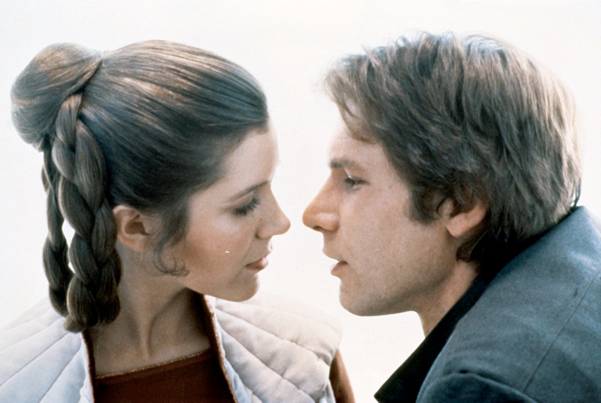 Carrie Fisher and Harrison Ford in 'Star Wars: Episode V -- The Empire Strikes Back'