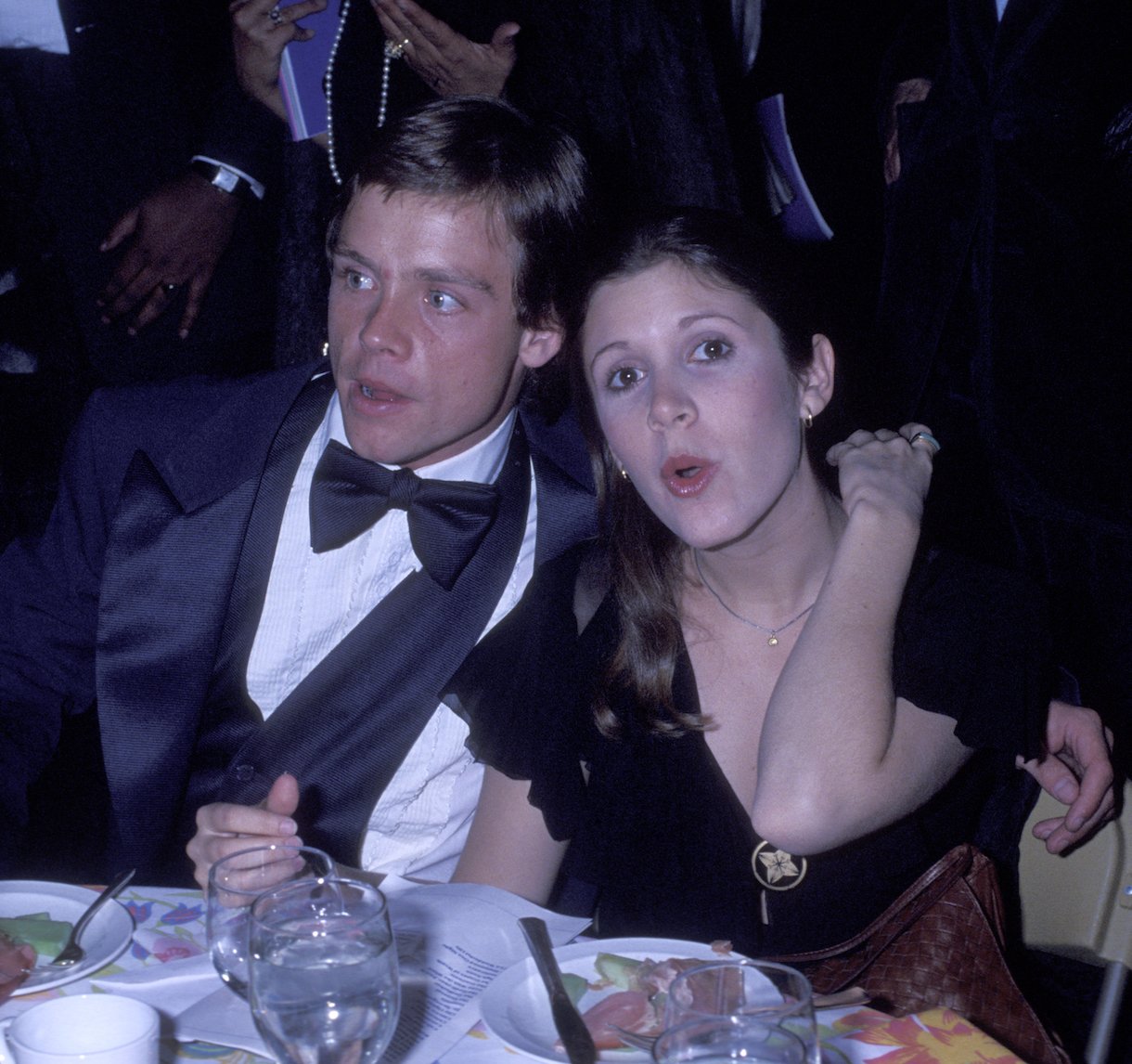 Mark Hamill and Carrie Fisher