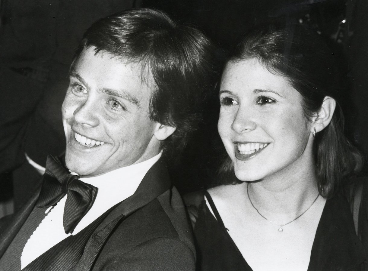 Mark Hamill and Carrie Fisher