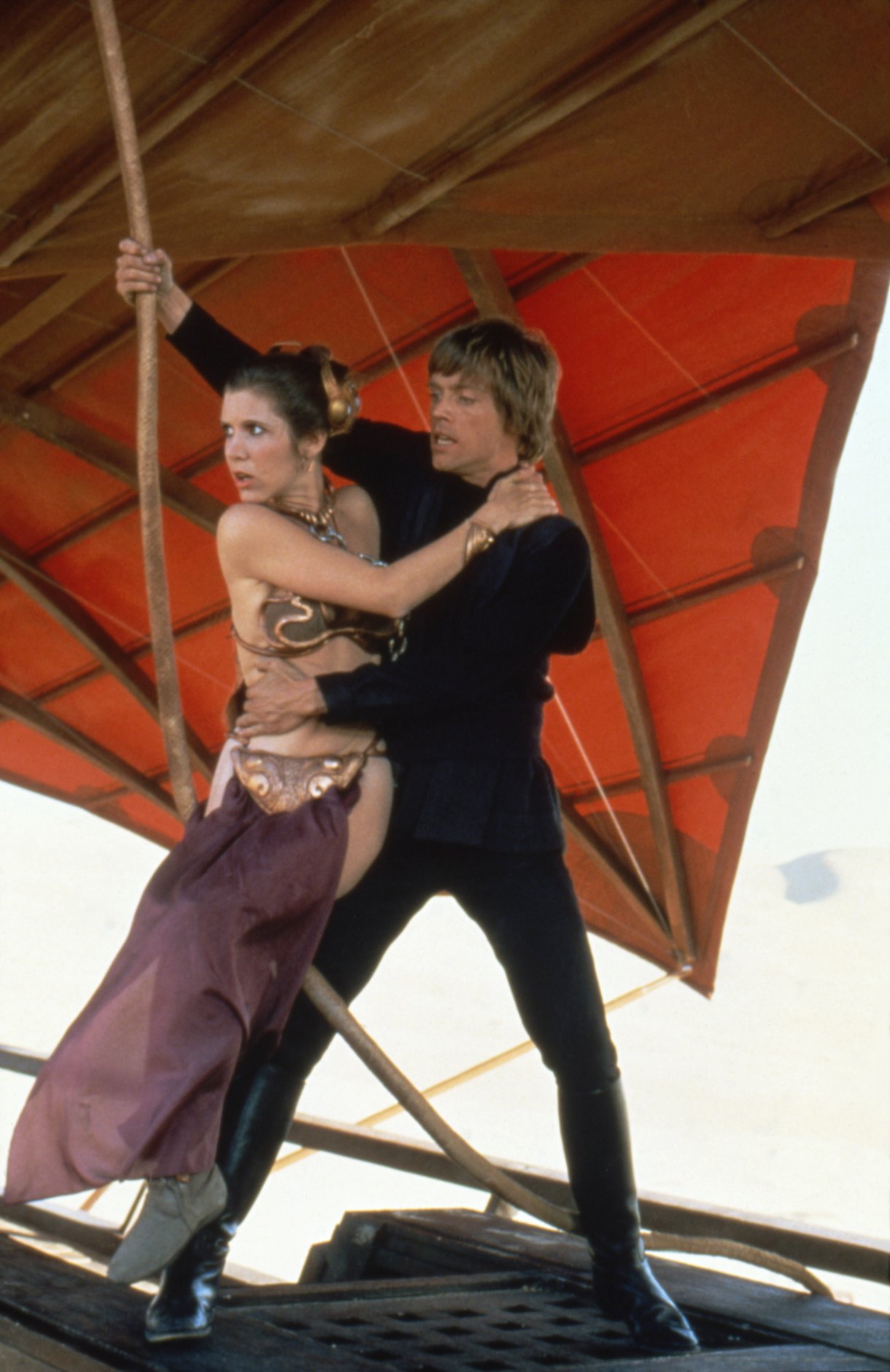 Carrie Fisher and Mark Hamill