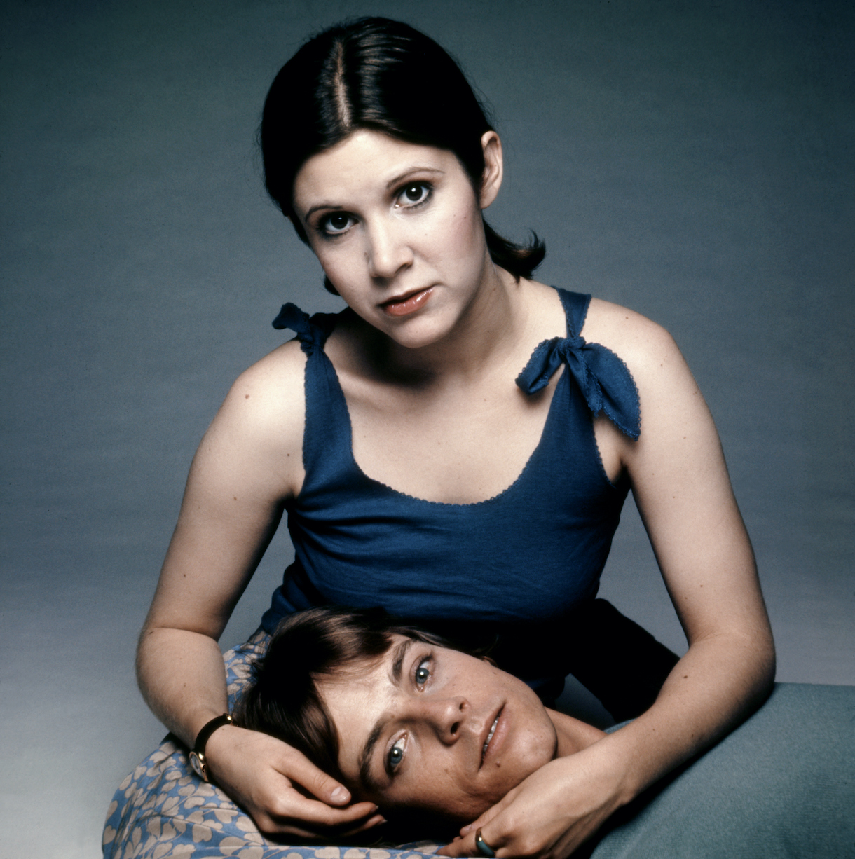 Mark Hamill and Carrie Fisher