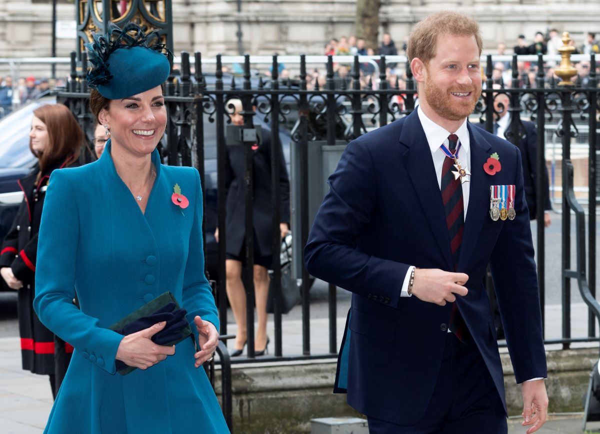 Catherine, Duchess of Cambridge and Prince Harry, Duke of Sussex