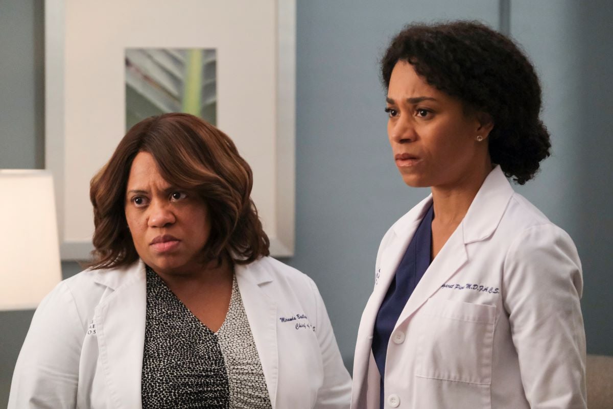 Chandra Wilson and Kelly McCreary