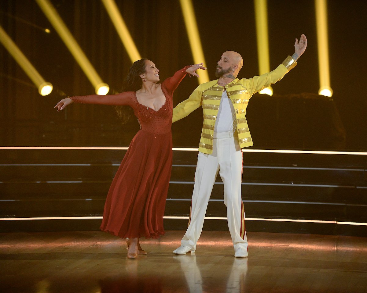 Cheryl Burke and AJ McLean