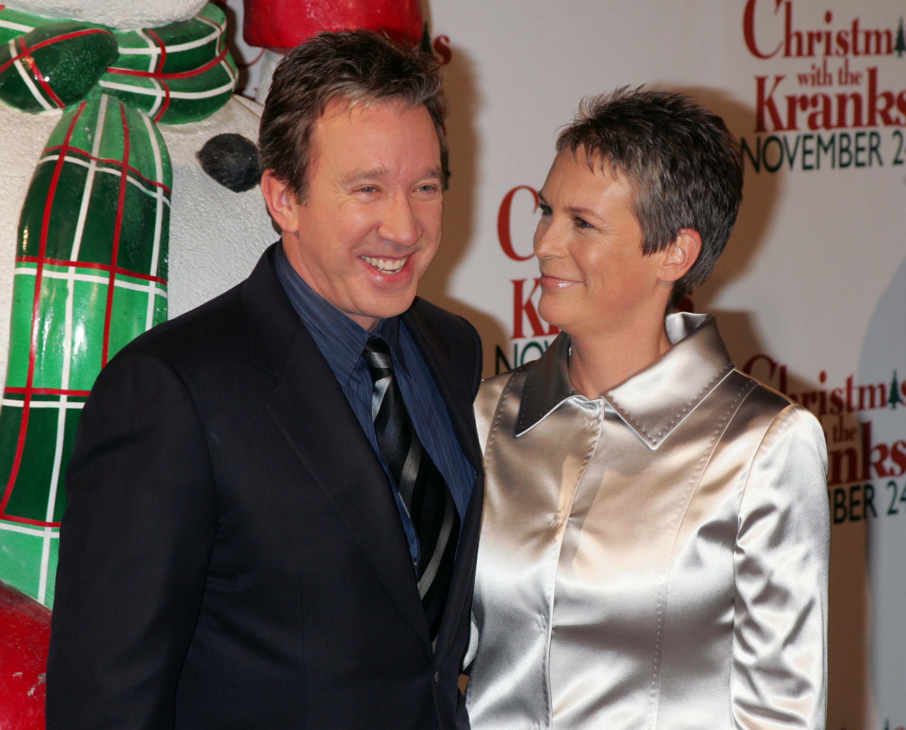 Tim Allen and Jamie Lee Curtis during 'Christmas with The Kranks' New York City Premiere