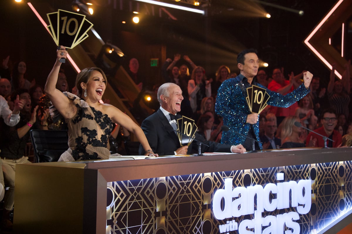 Carrie Ann Inaba, Len Goodman, and Bruno Tonioli