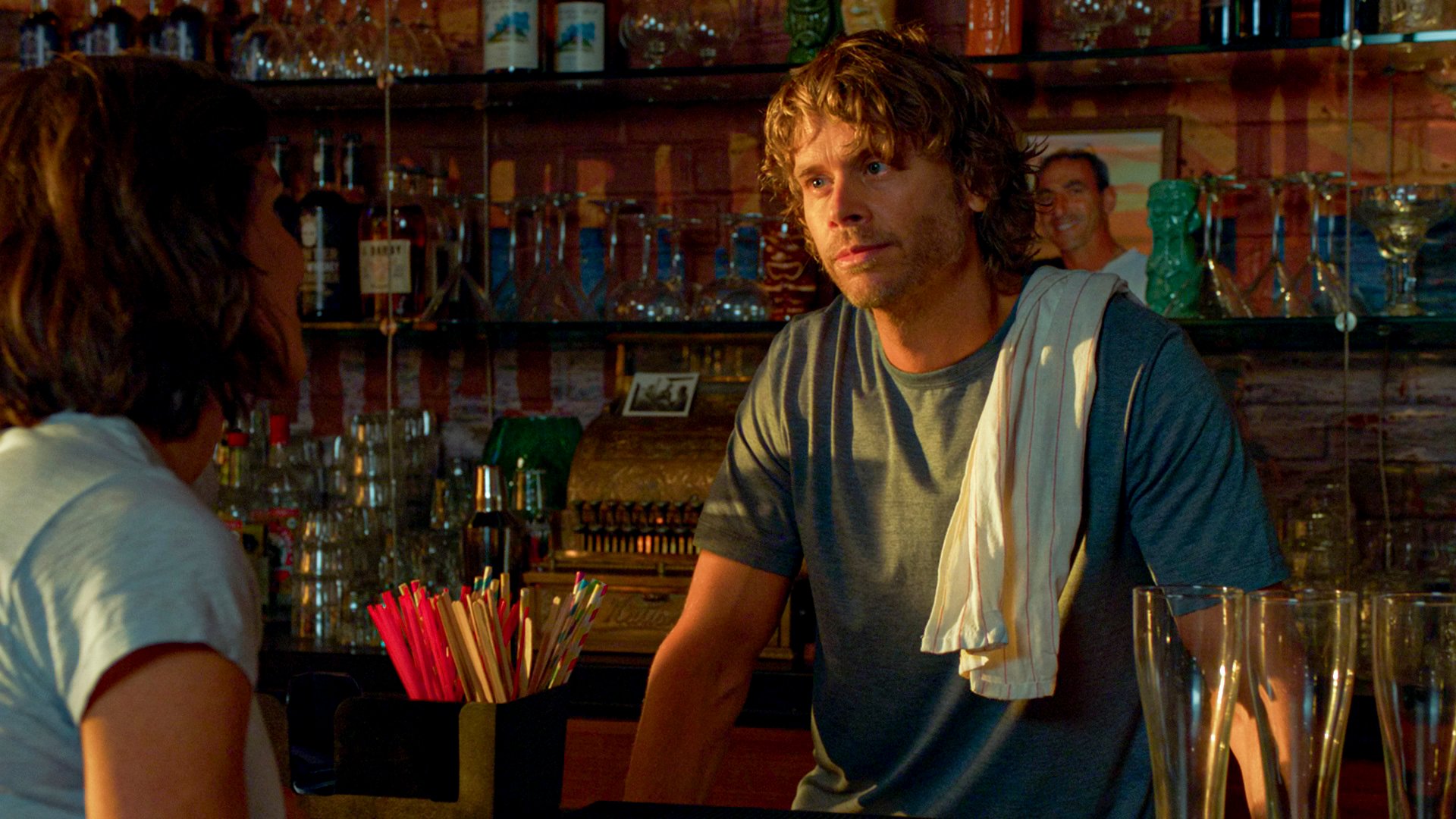 Daniela Ruah and Eric Christian Olsen | CBS via Getty Imagesaniela Ruah and Eric Christian Olsen | CBS via Getty Images