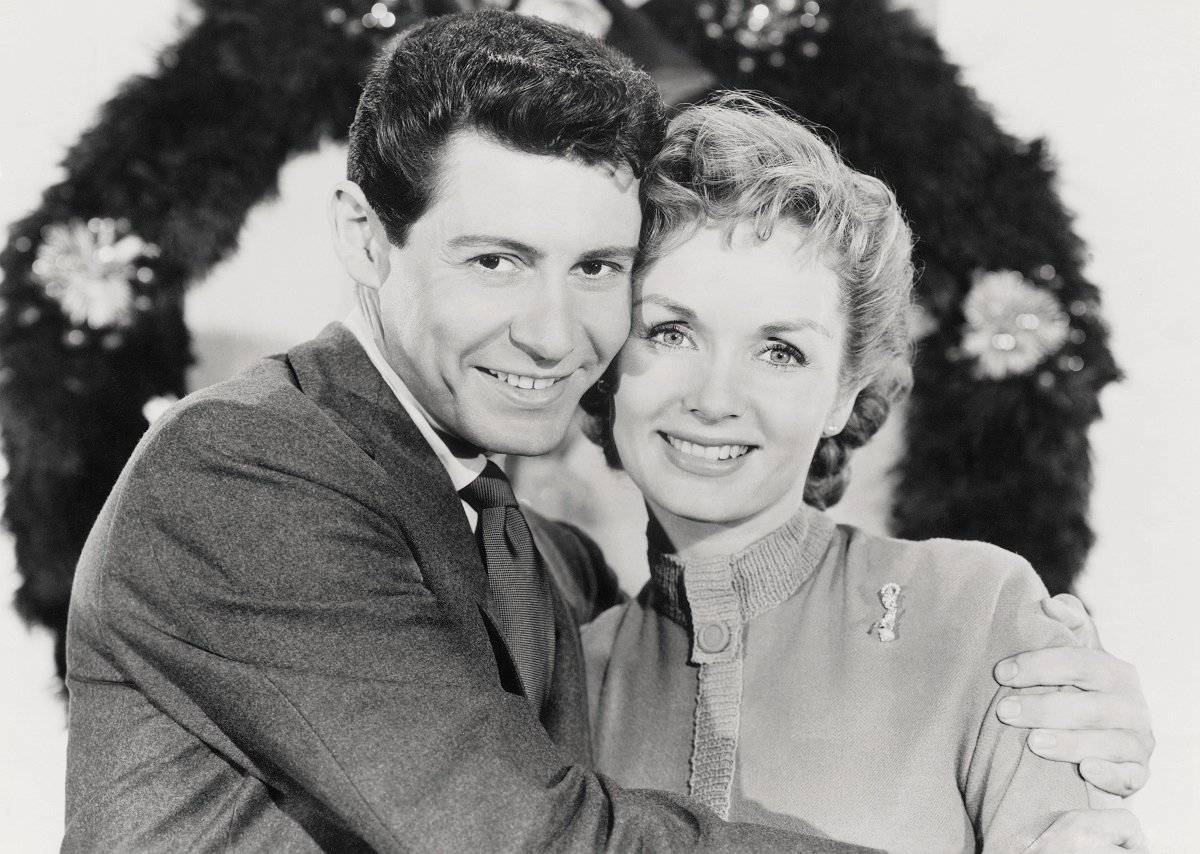 Debbie Reynolds and Eddie Fisher in 'Bundle of Joy'