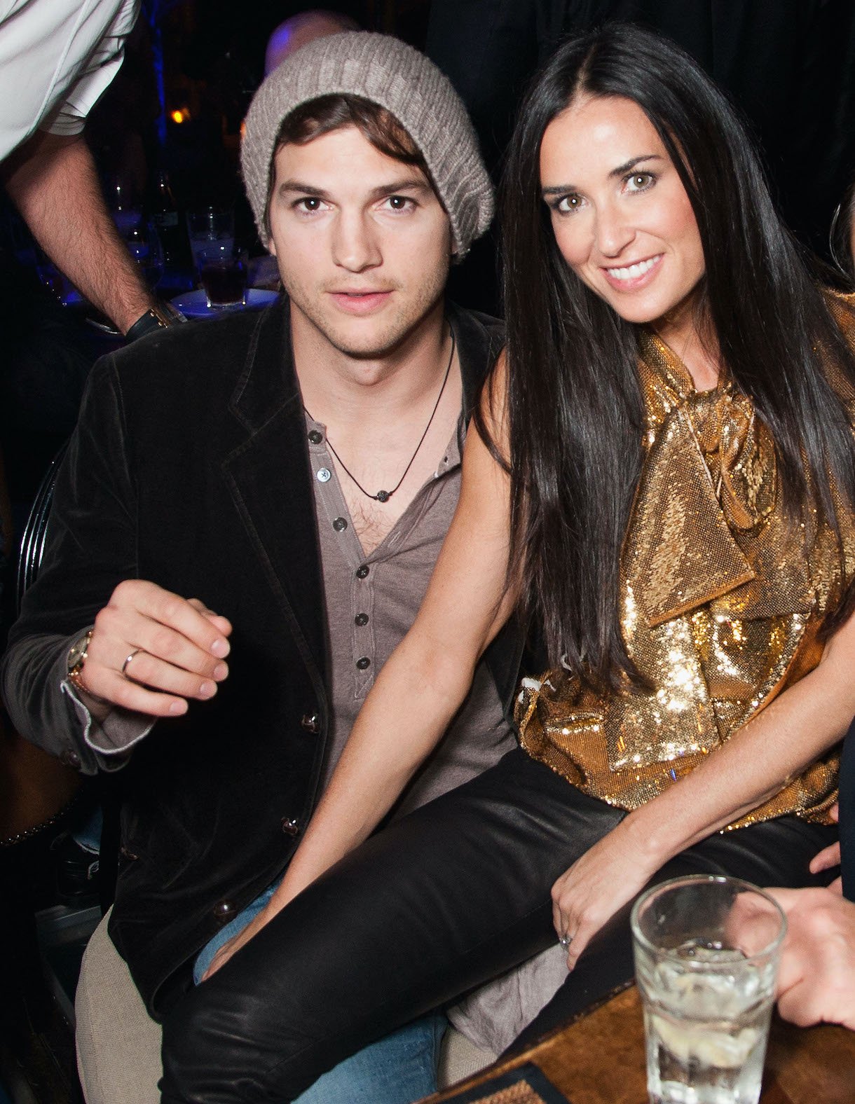 Ashton Kutcher and Demi Moore