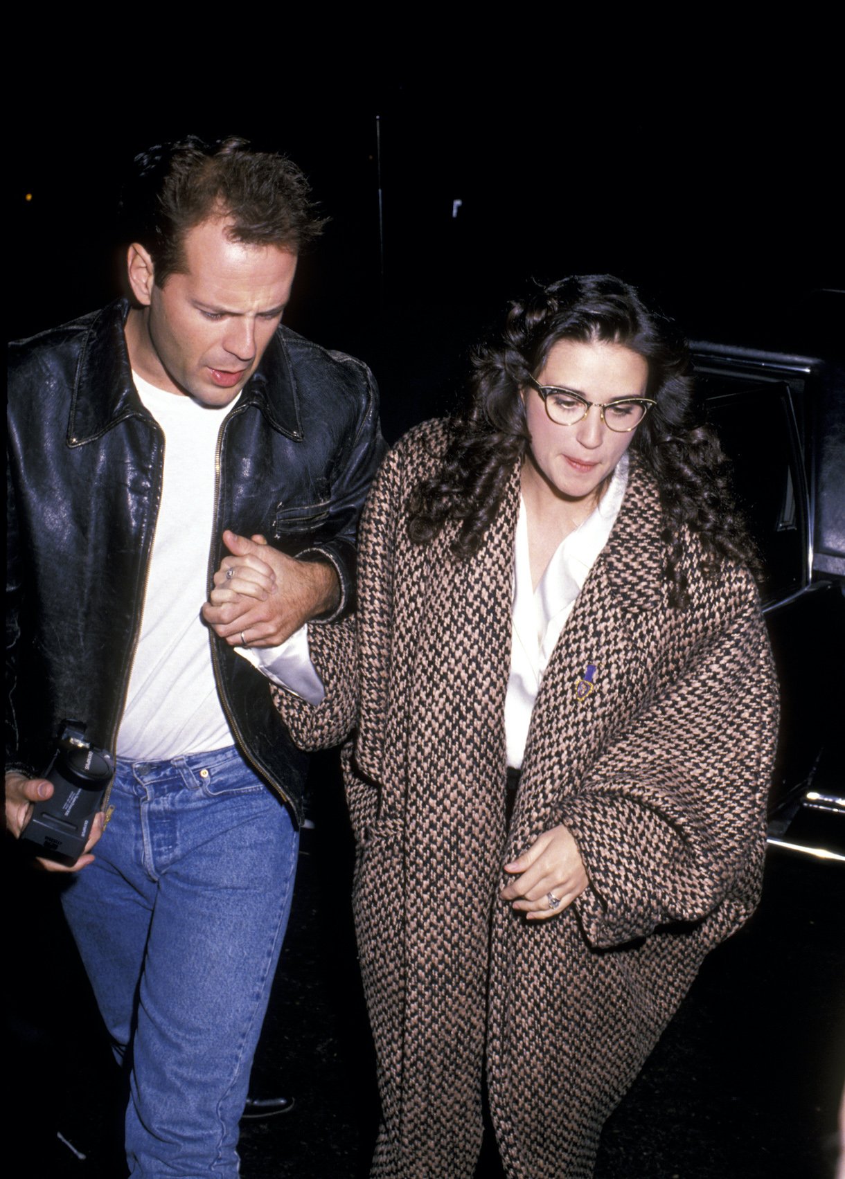 Bruce Willis and Demi Moore