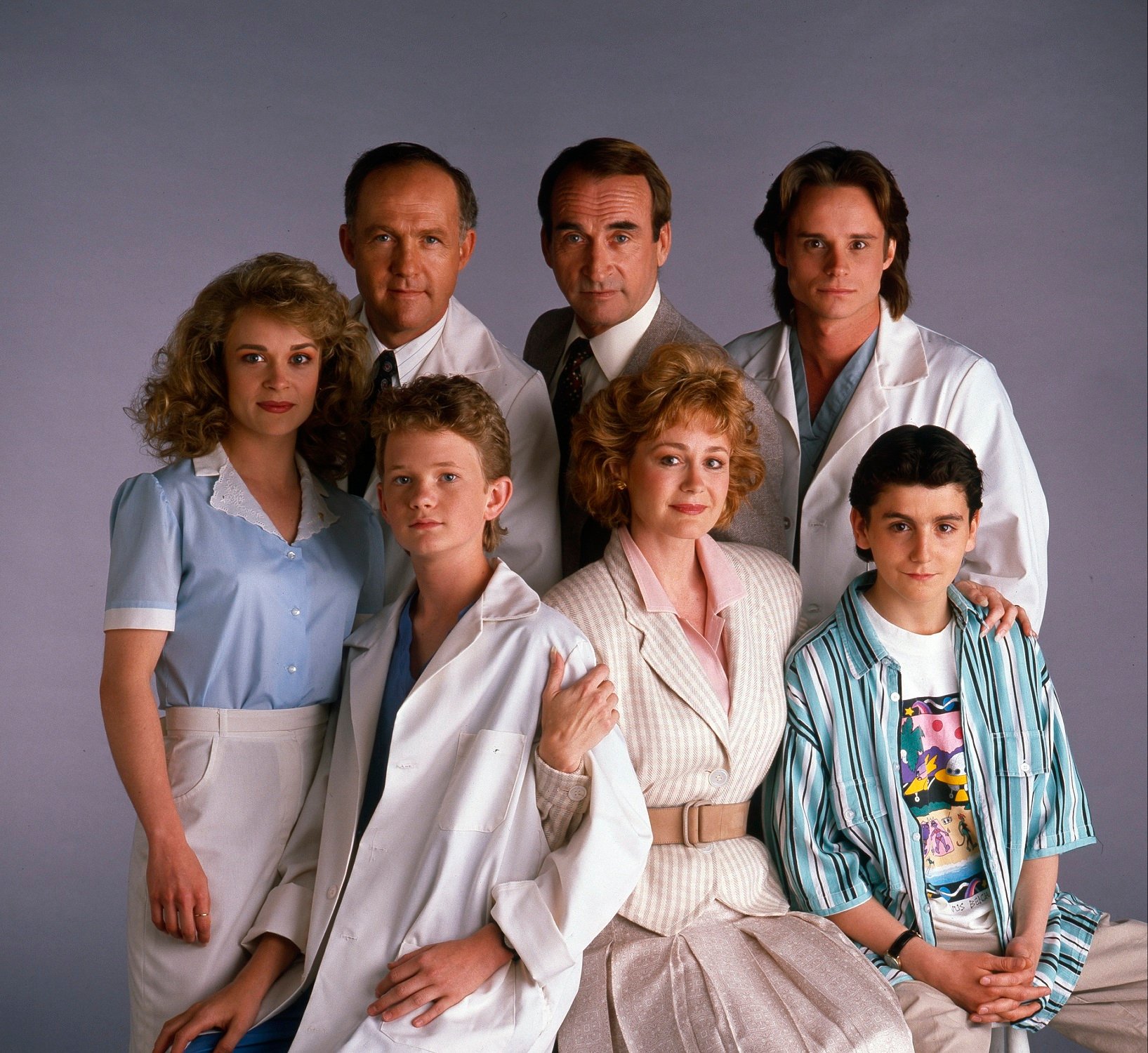 The cast of 'Doogie Howser, M.D.'