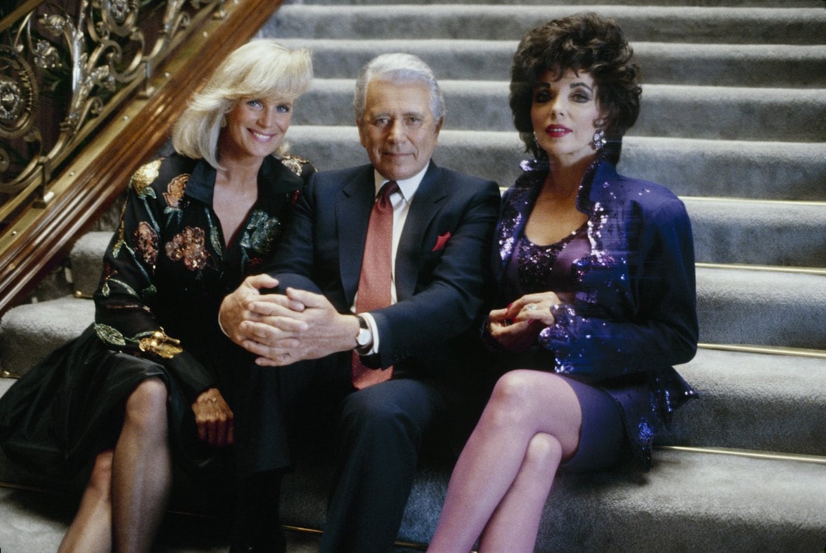Linda Evans, John Forsythe, and Joan Collins of 'Dynasty'