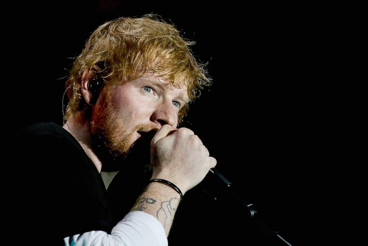 Ed Sheeran in concert