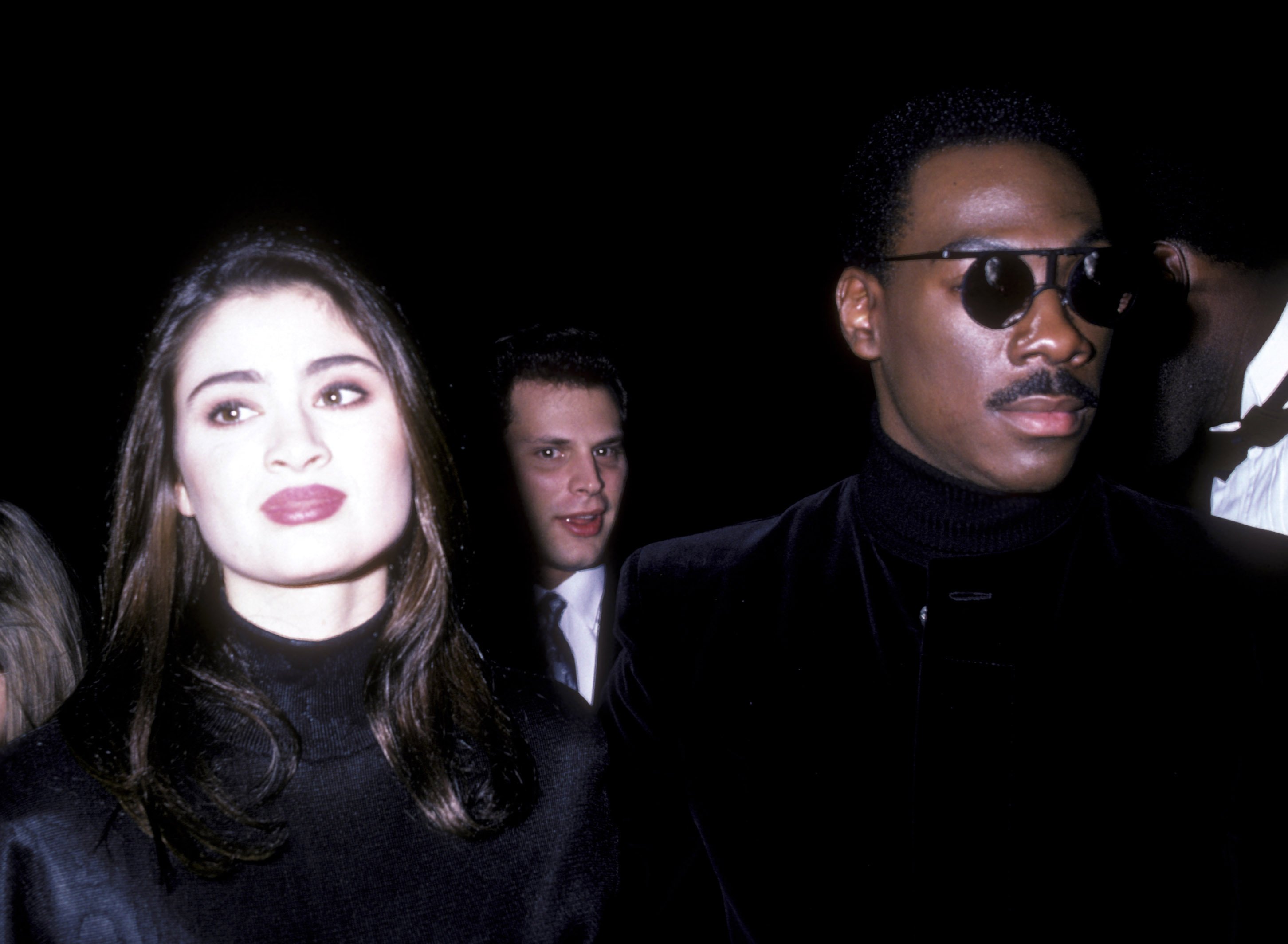 Eddie Murphy and Charlotte Lewis