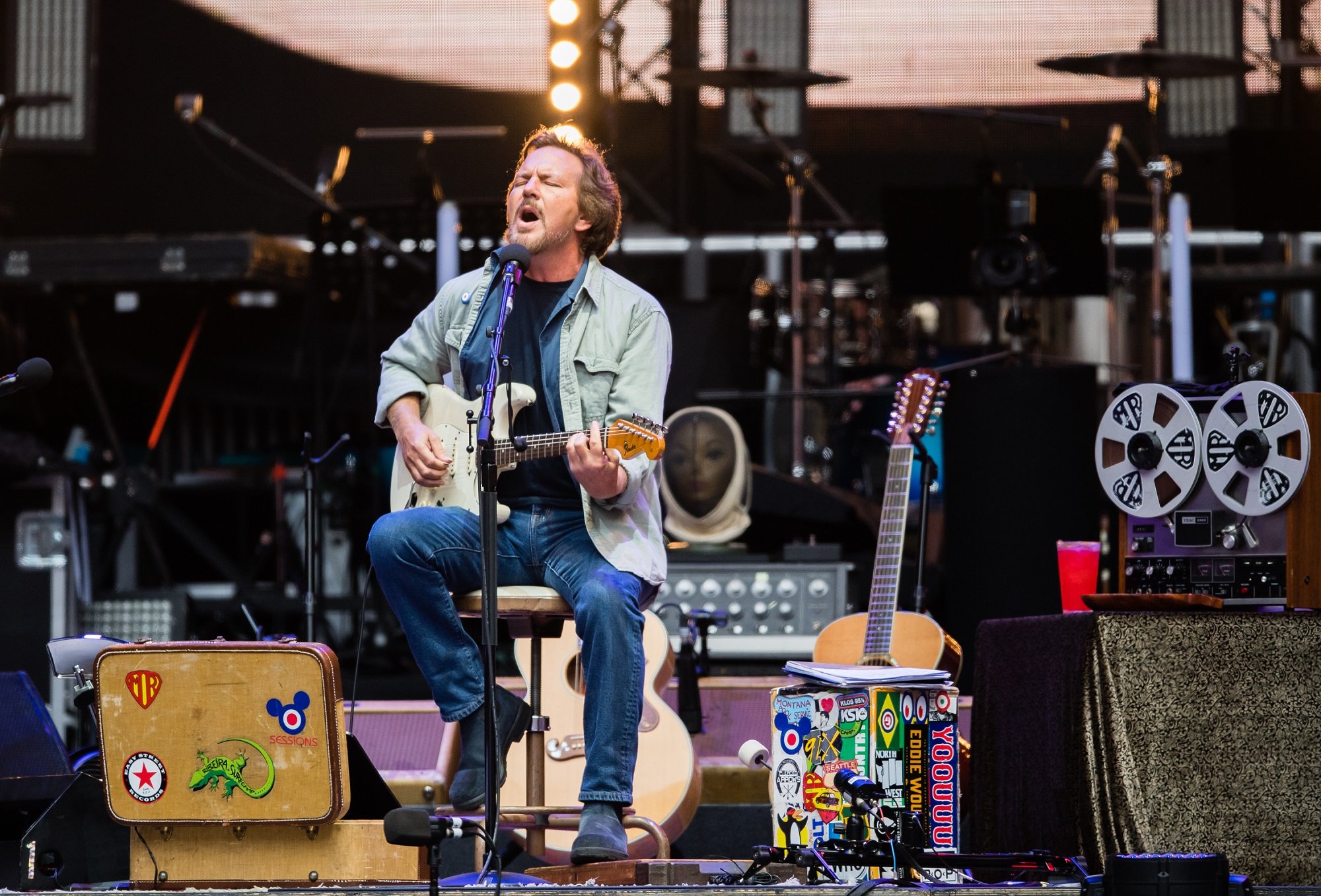 Eddie Vedder at Wembley