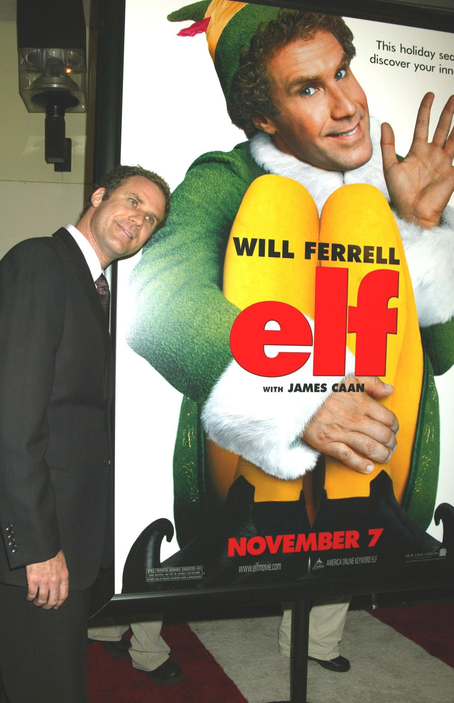 Elf Premiere Will Ferrell
