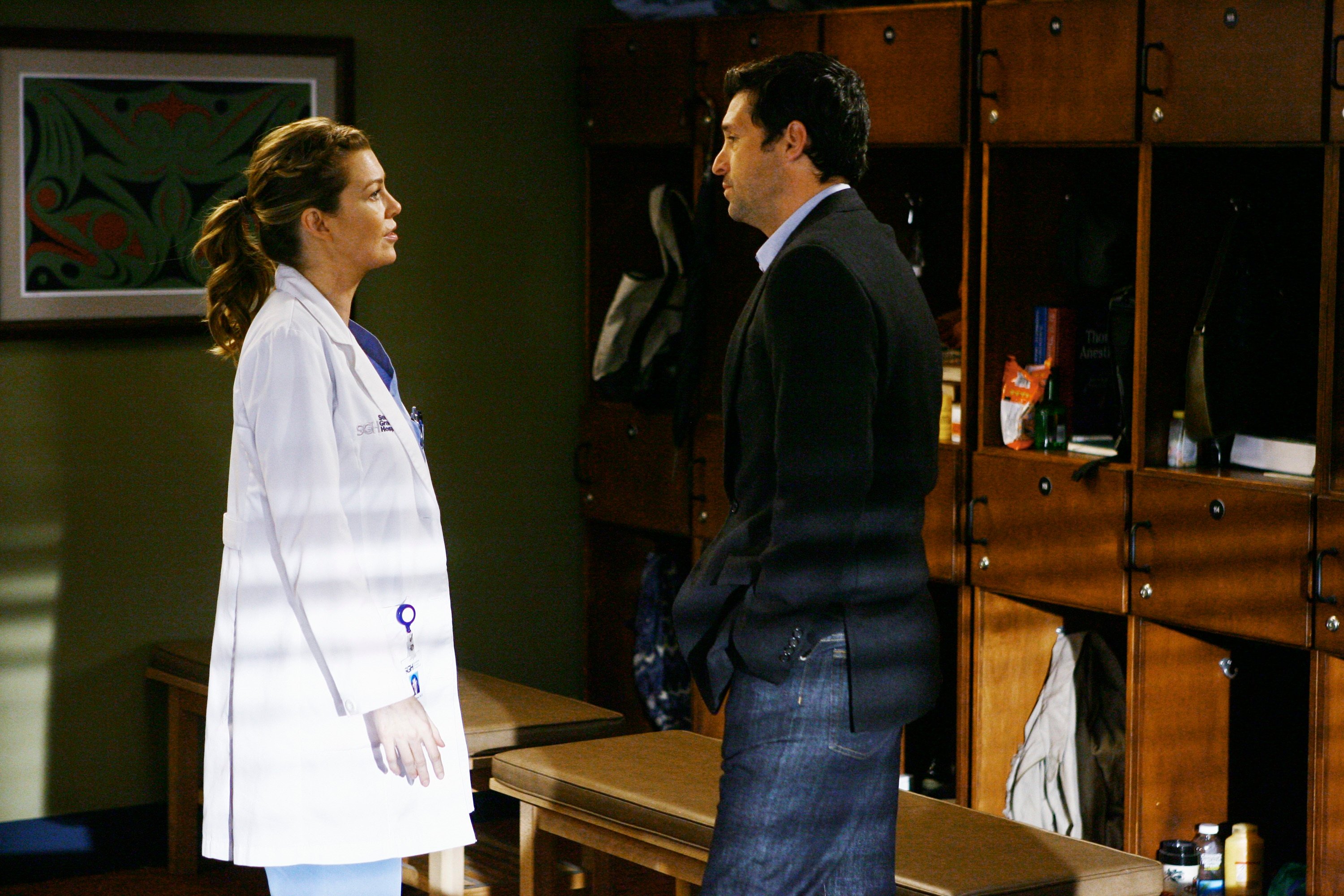 'Grey's Anatomy' stars Ellen Pompeo and Patrick Dempsey