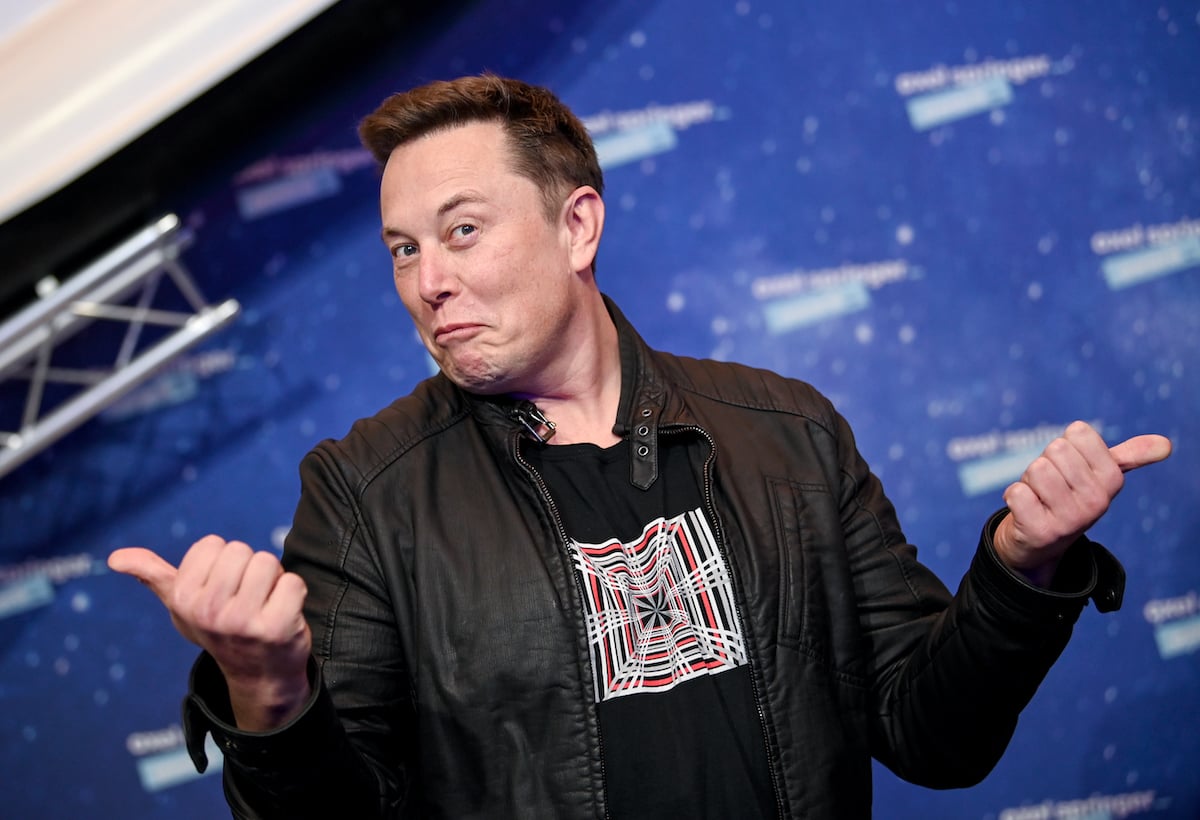 SpaceX owner and Tesla CEO Elon Musk poses on the red carpet of the Axel Springer Award 2020 on December 1, 2020, in Berlin, Germany.