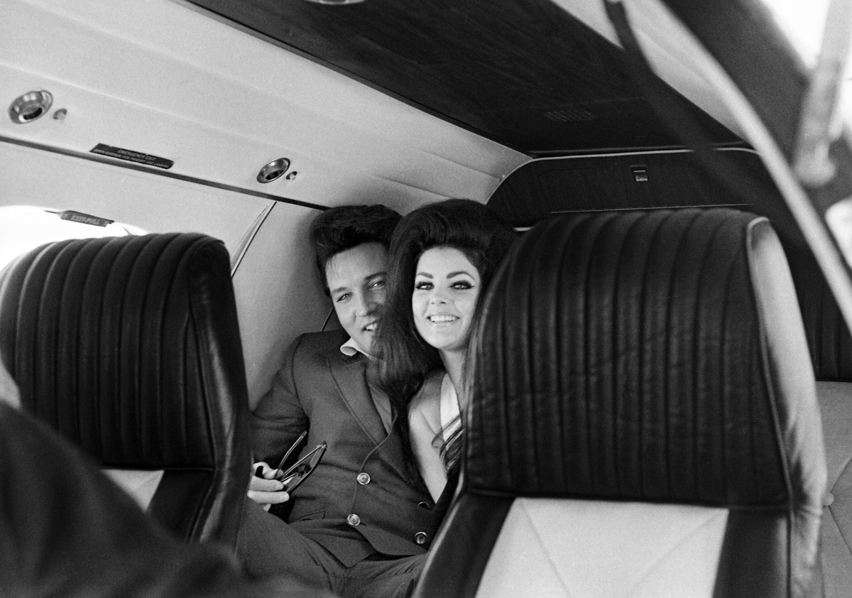 Elvis Presley and Priscilla Presley