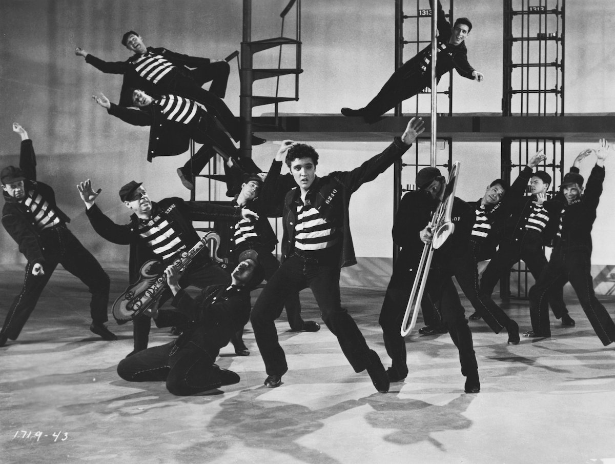 Elvis Presley in 'Jailhouse Rock'