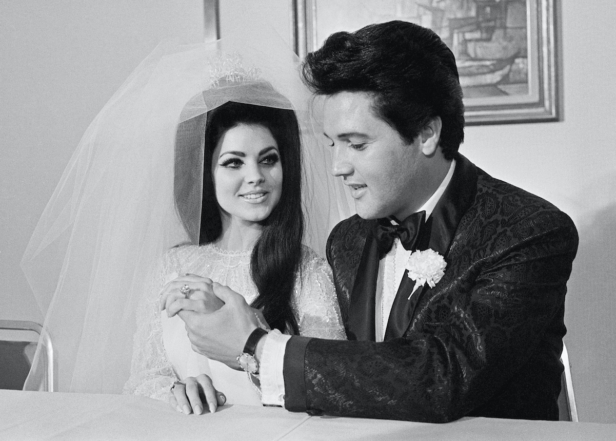 Elvis and Priscilla Presley