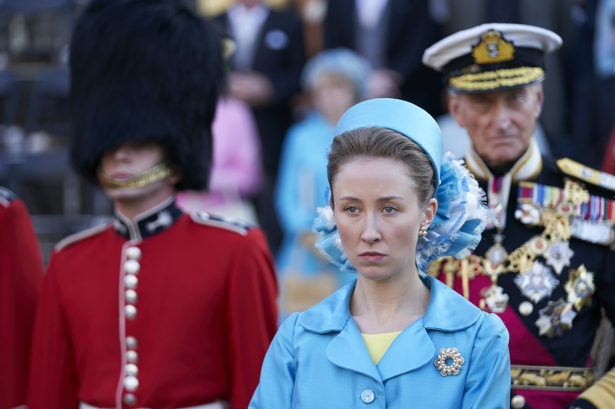 Erin Doherty as Princess Anne in 'The Crown' Season 3