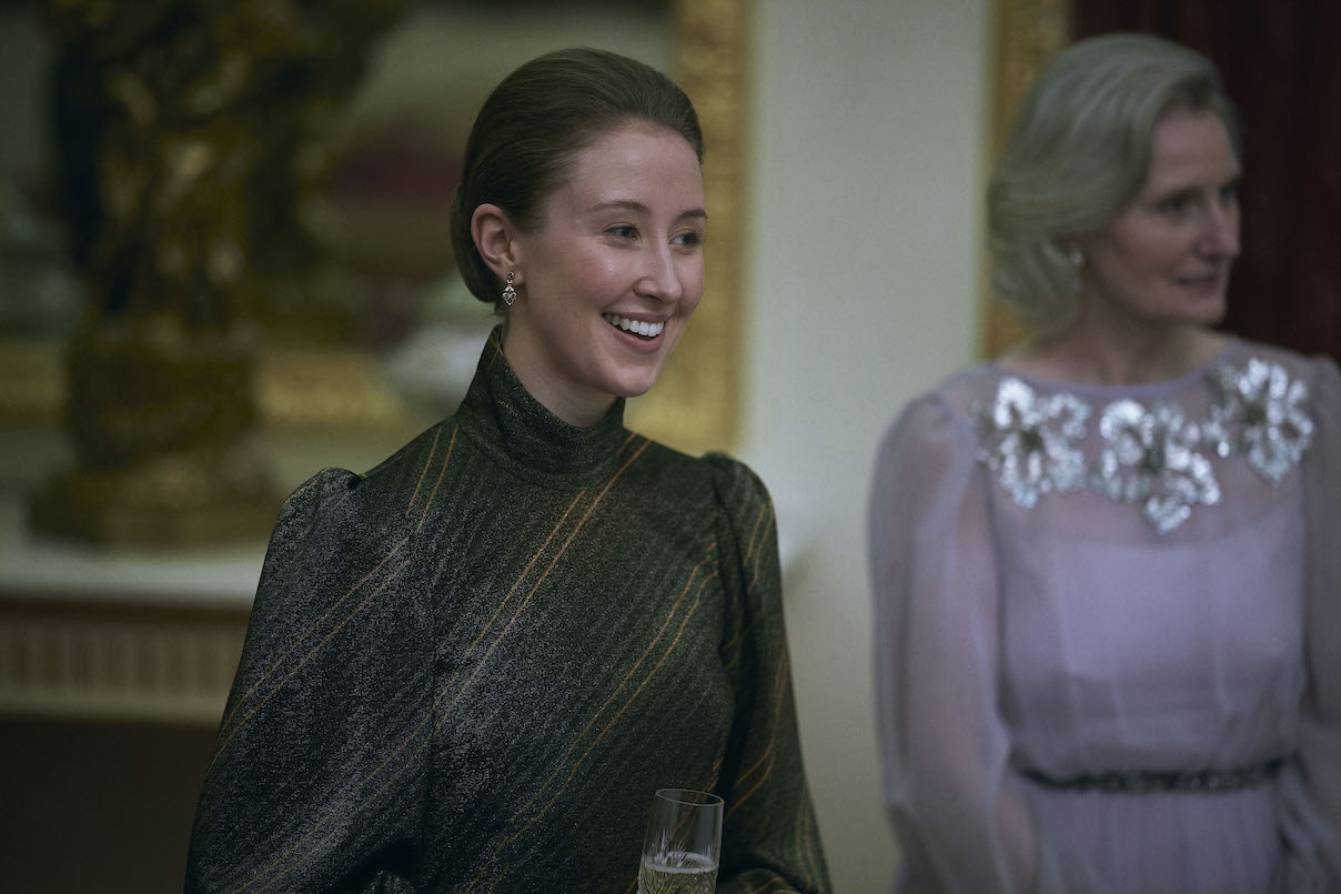 Erin Doherty as Princess Anne on 'The Crown'