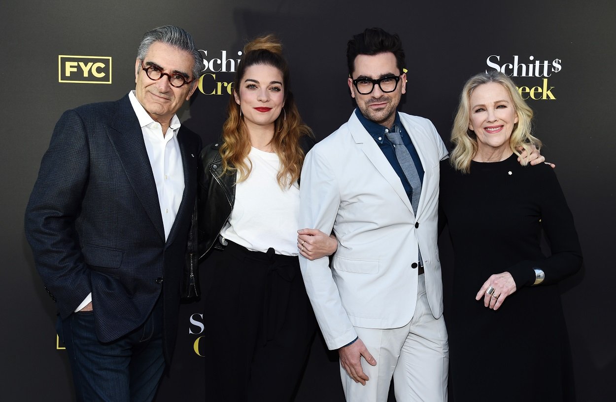 Schitt's Creek Cast: Eugene Levy, Annie Murphy, Daniel Levy, and Catherine O'Hara