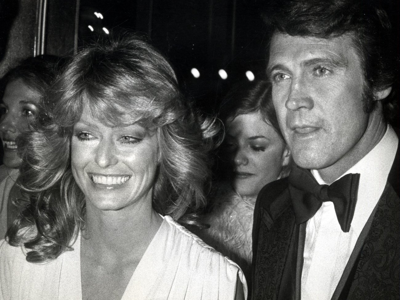 Farrah Fawcett and Lee Majors