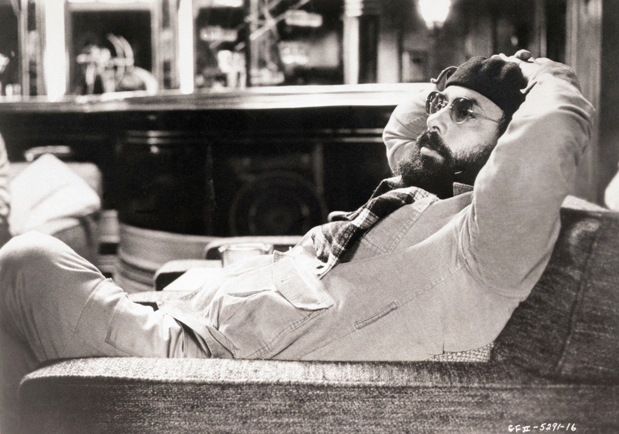 Francis Ford Copolla on the set of 'Godfather Part II'