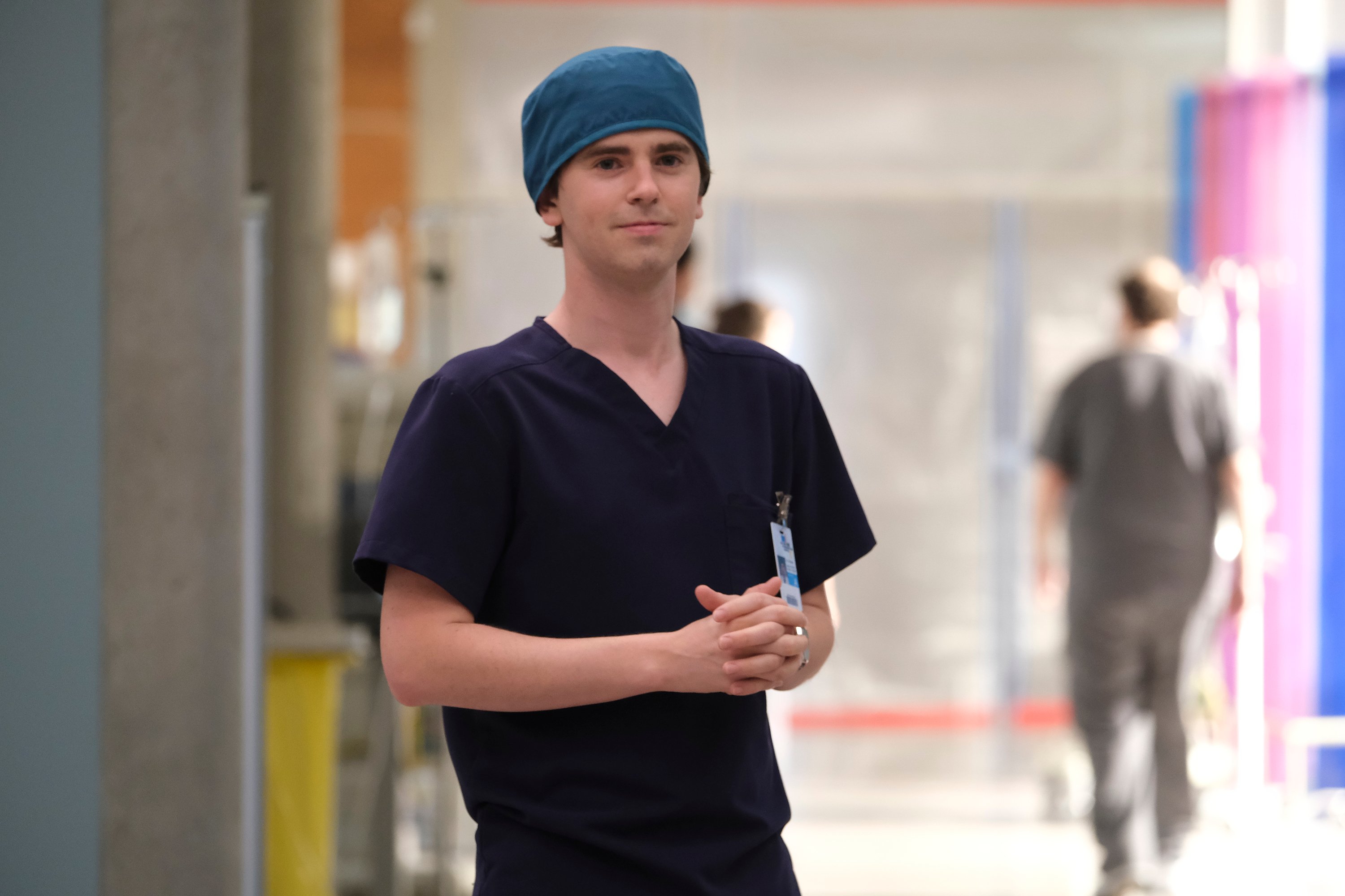 Freddie Highmore as Dr. Shaun Murphy on 'The Good Doctor' | Jeff Weddell via Getty Images