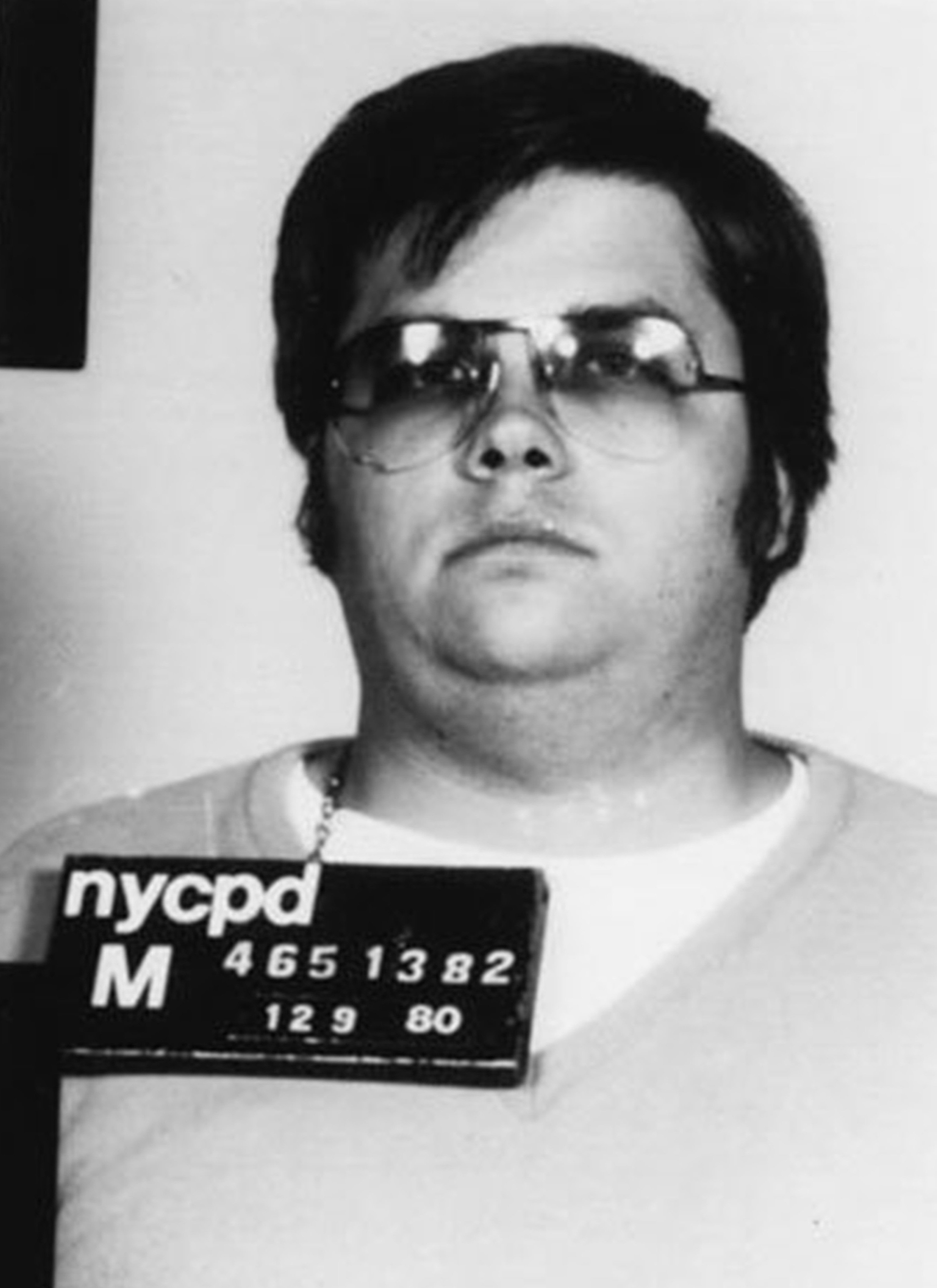 Mark David Chapman's 1980 mug shot