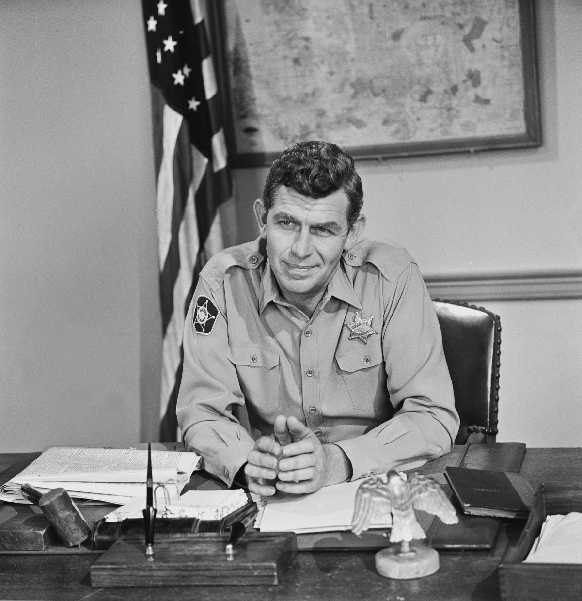 Andy Griffith as Sheriff Andy Taylor