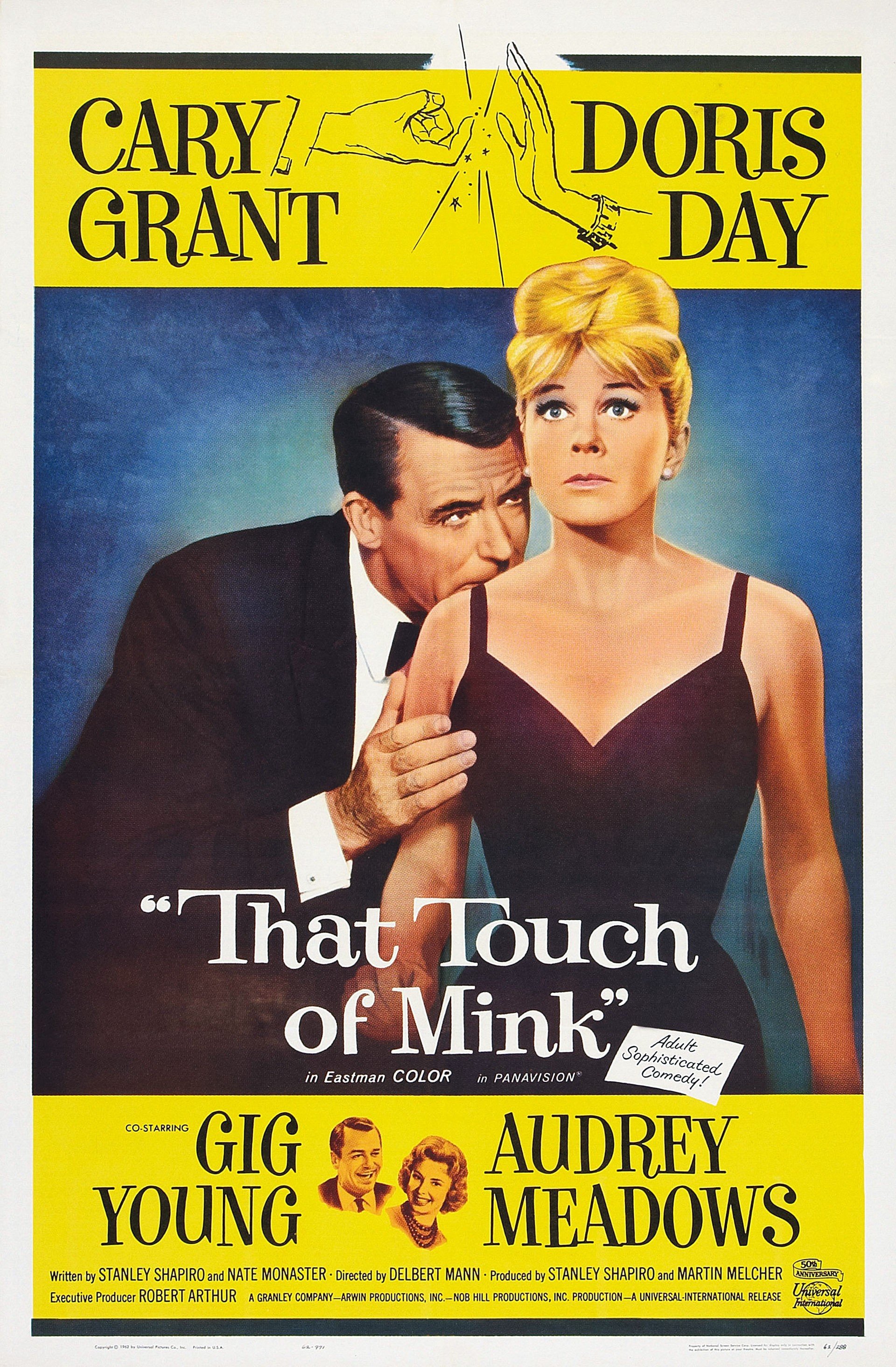 Promotional poster for 'That Touch Of Mink'