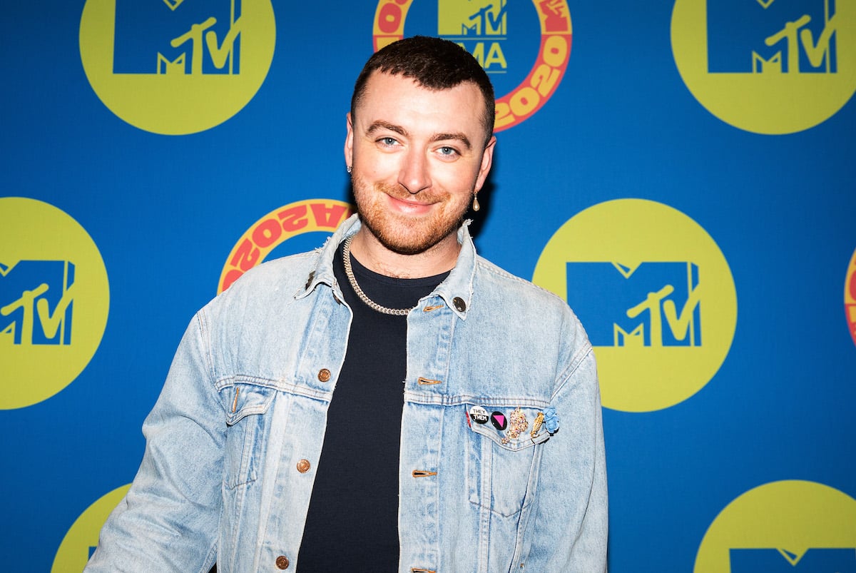 Sam Smith poses at the MTV EMA's 2020 on November 03, 2020 in London, England.