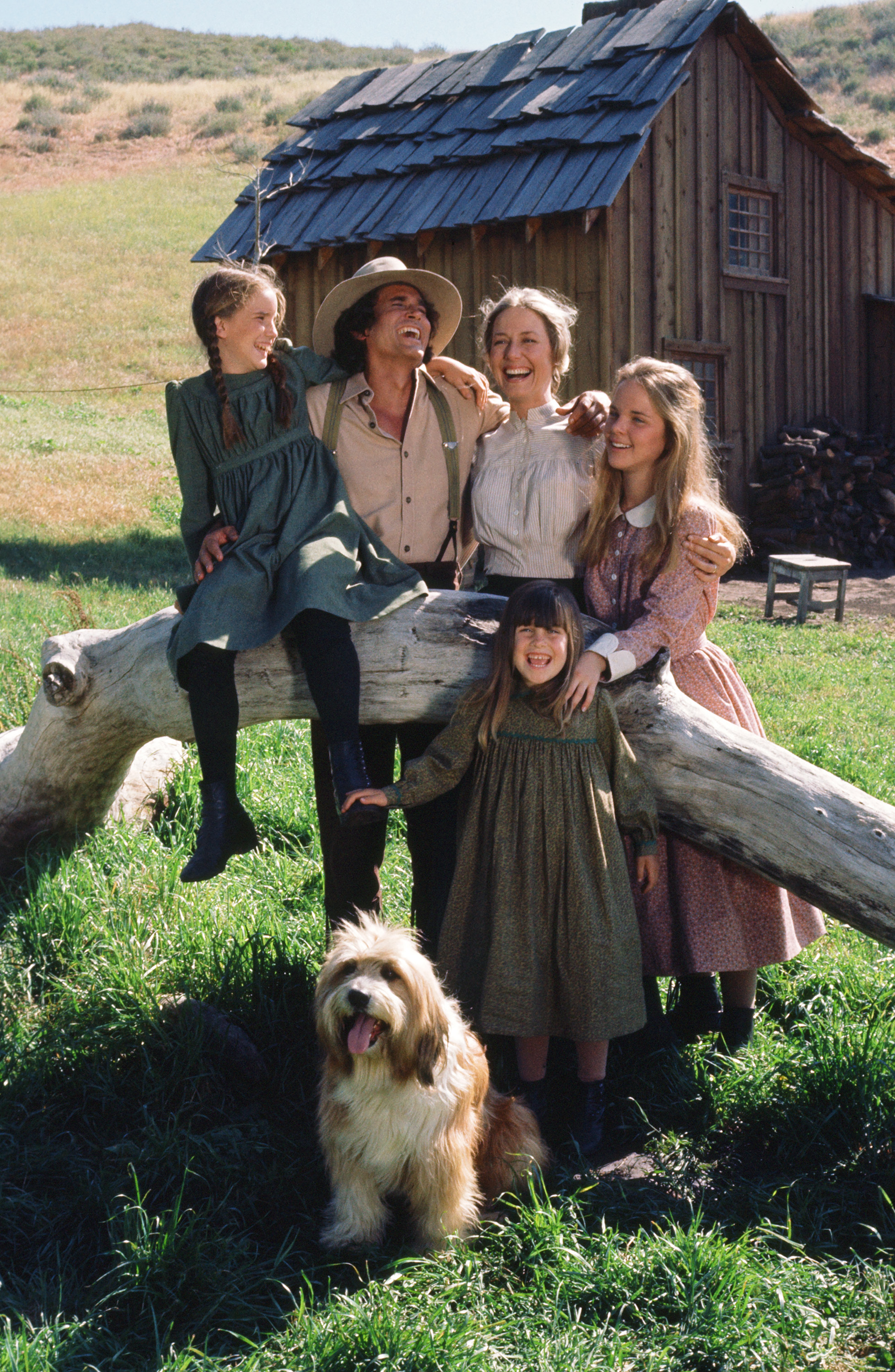 The Ingalls Family on 'Little House on the Prairie'