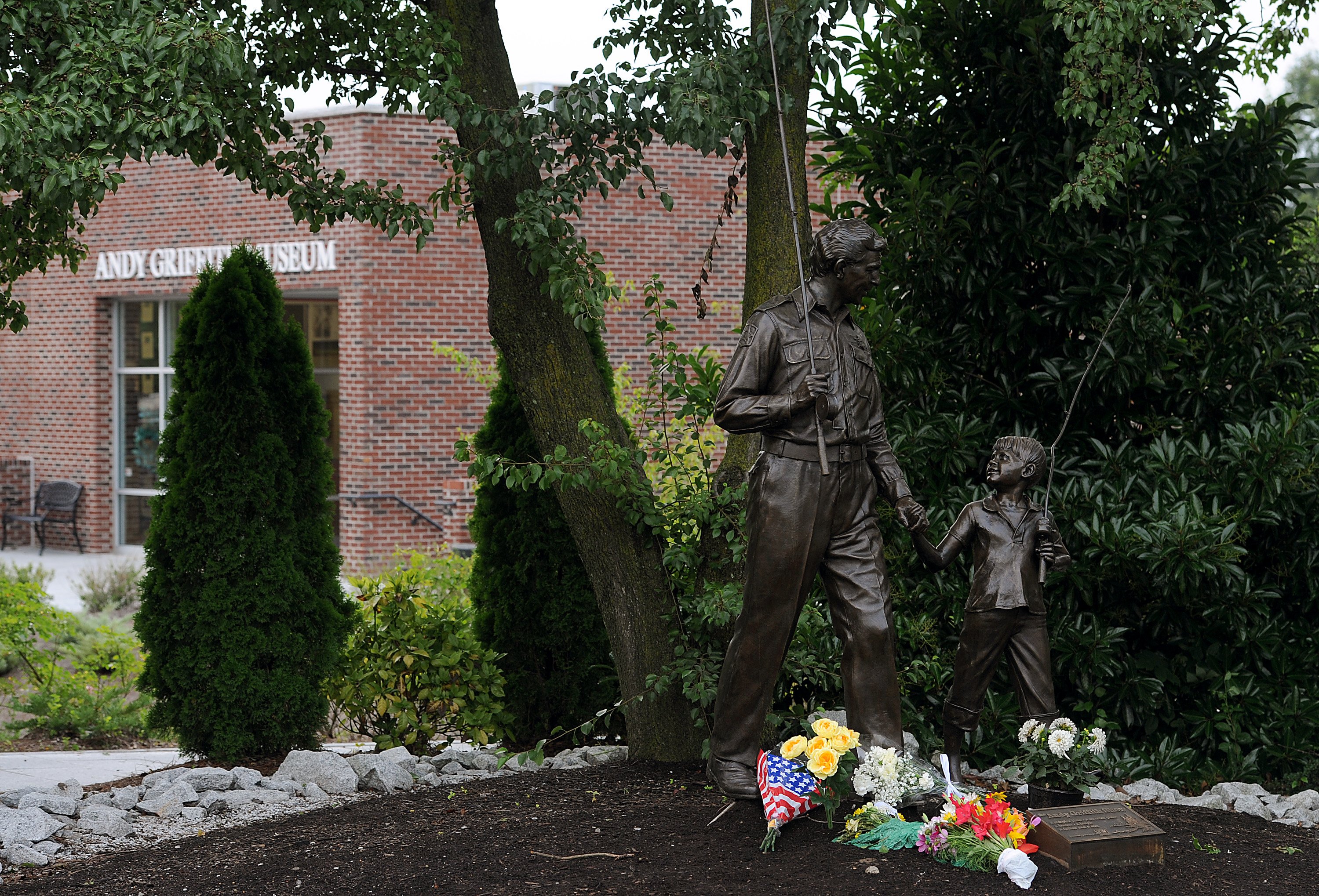 'The Andy Griffith Show' statue in Mount Airy, NC