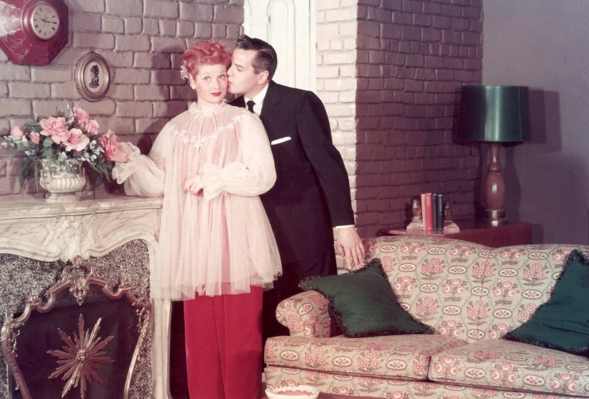 Lucille Ball and Desi Arnaz, 1955