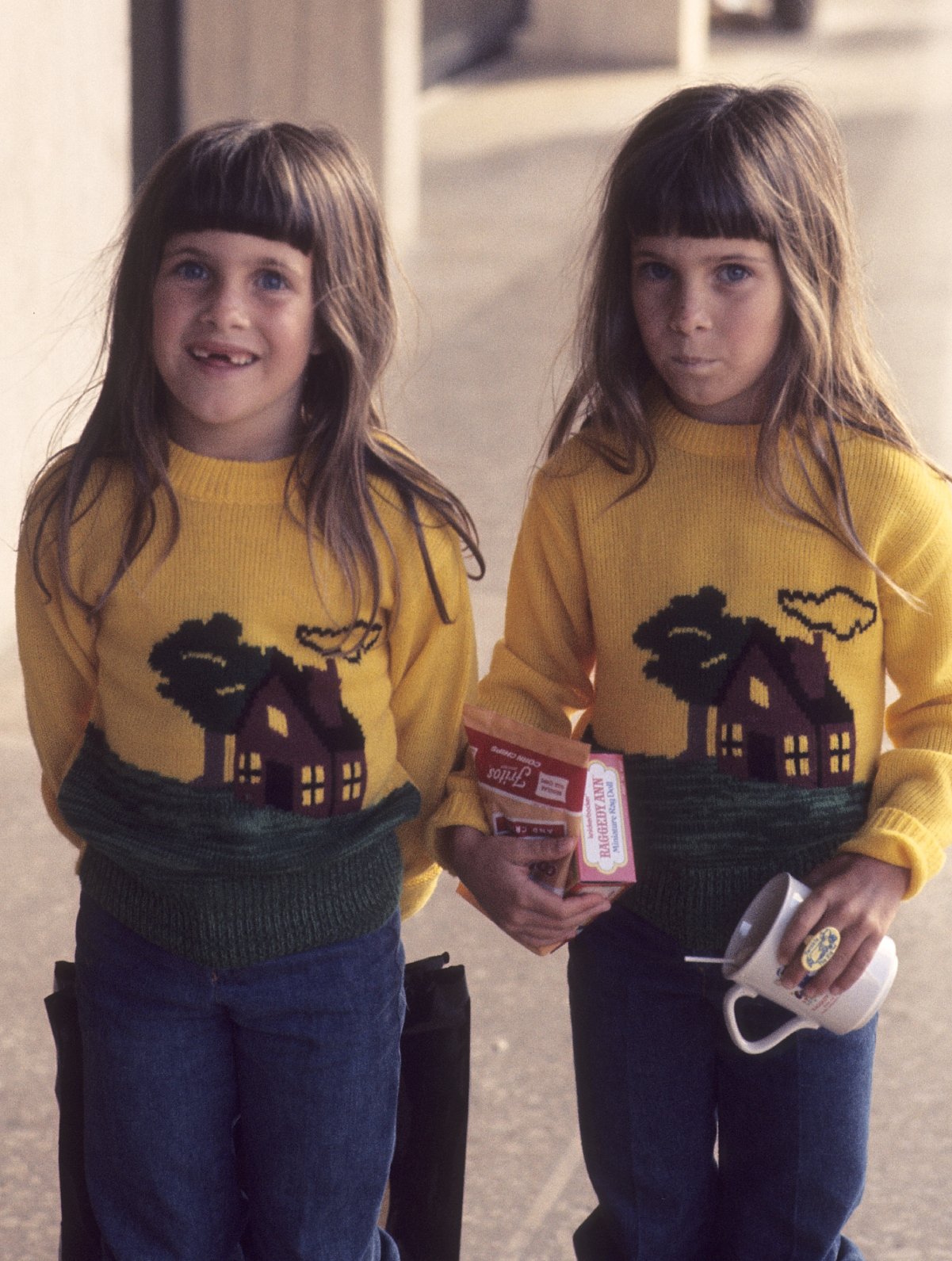 Lindsay and Sidney Greenbush, 1977