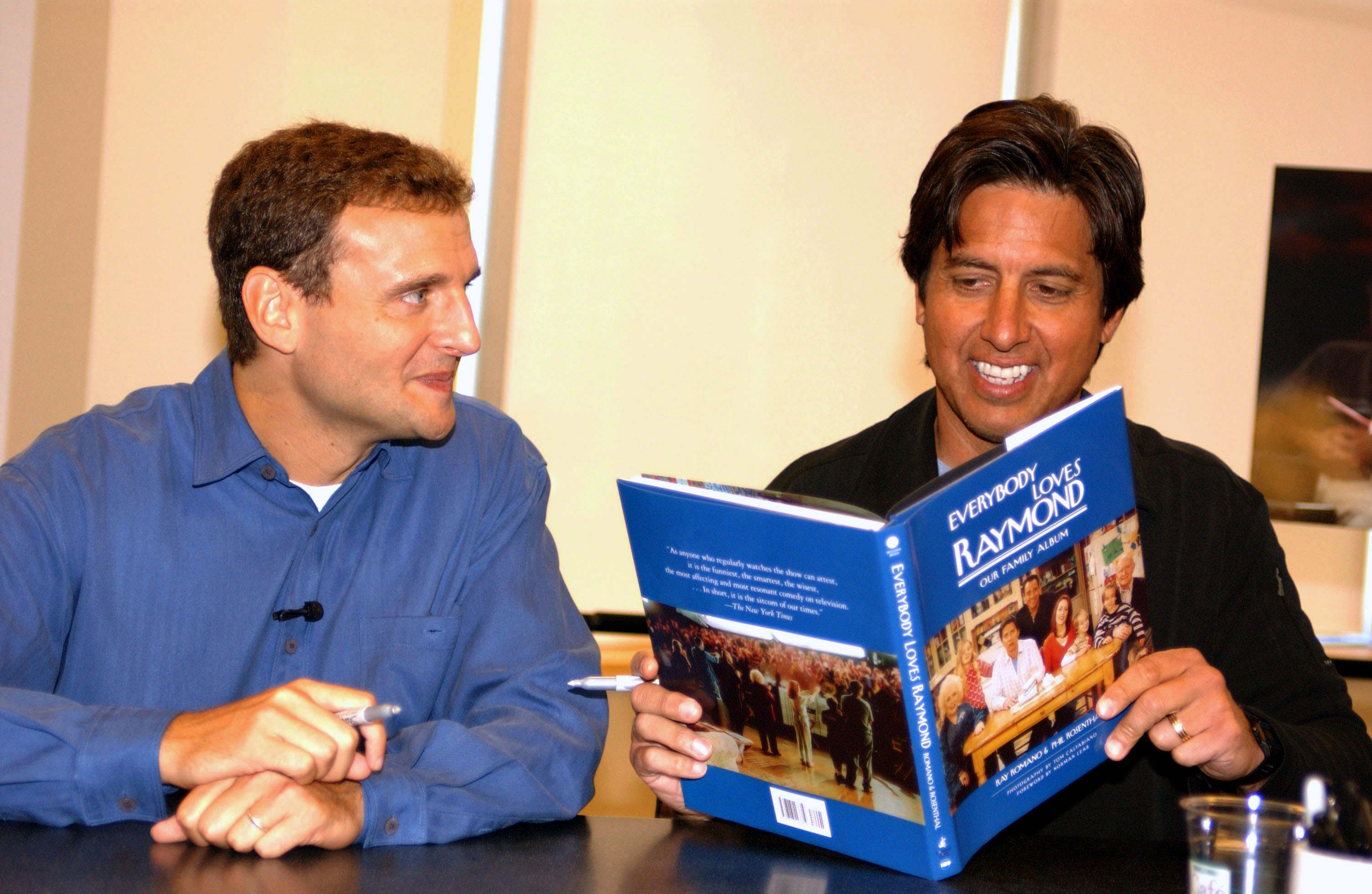 Phil Rosenthal,, left, with Ray Romano