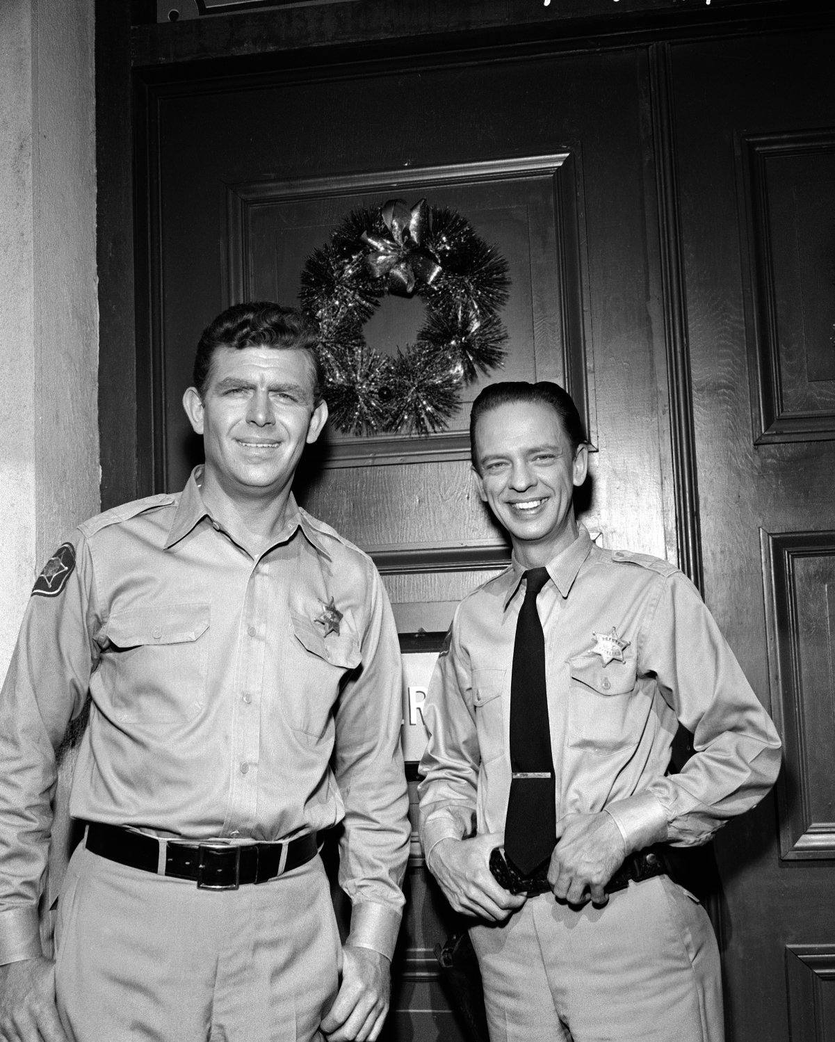 Andy Griffith and Don Knotts