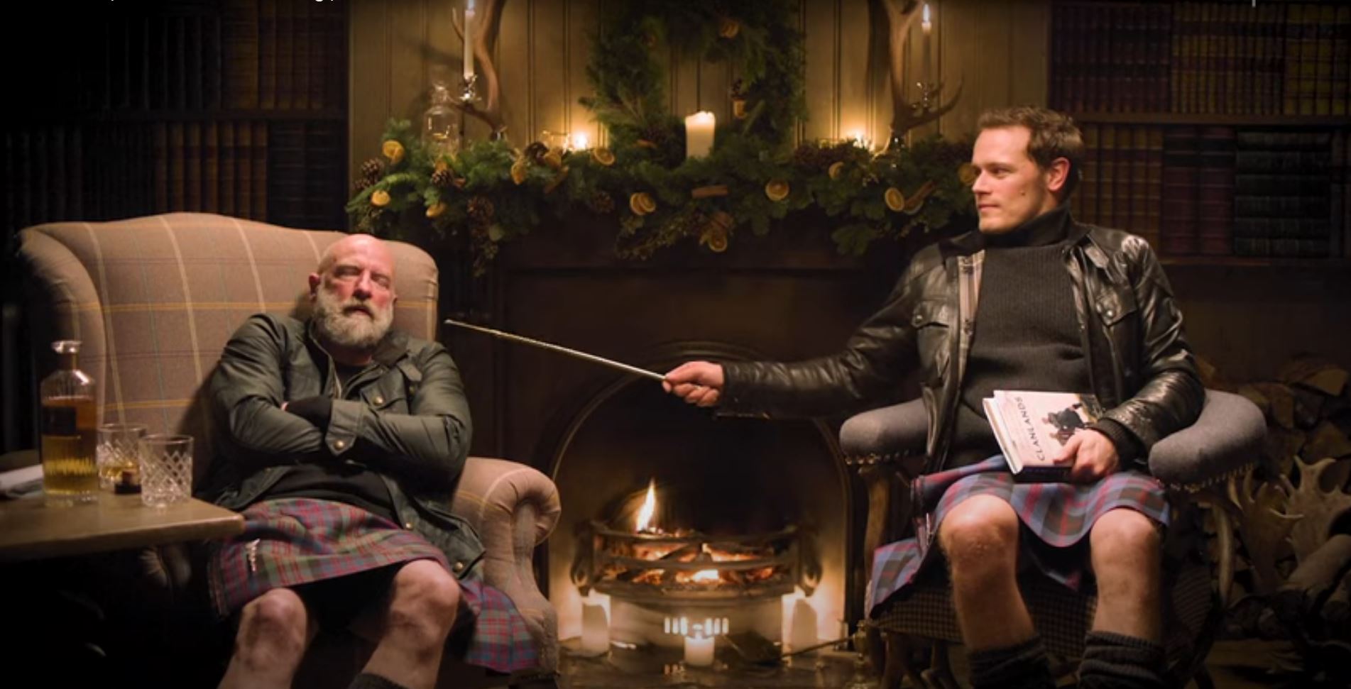 Graham McTavish and Sam Heughan